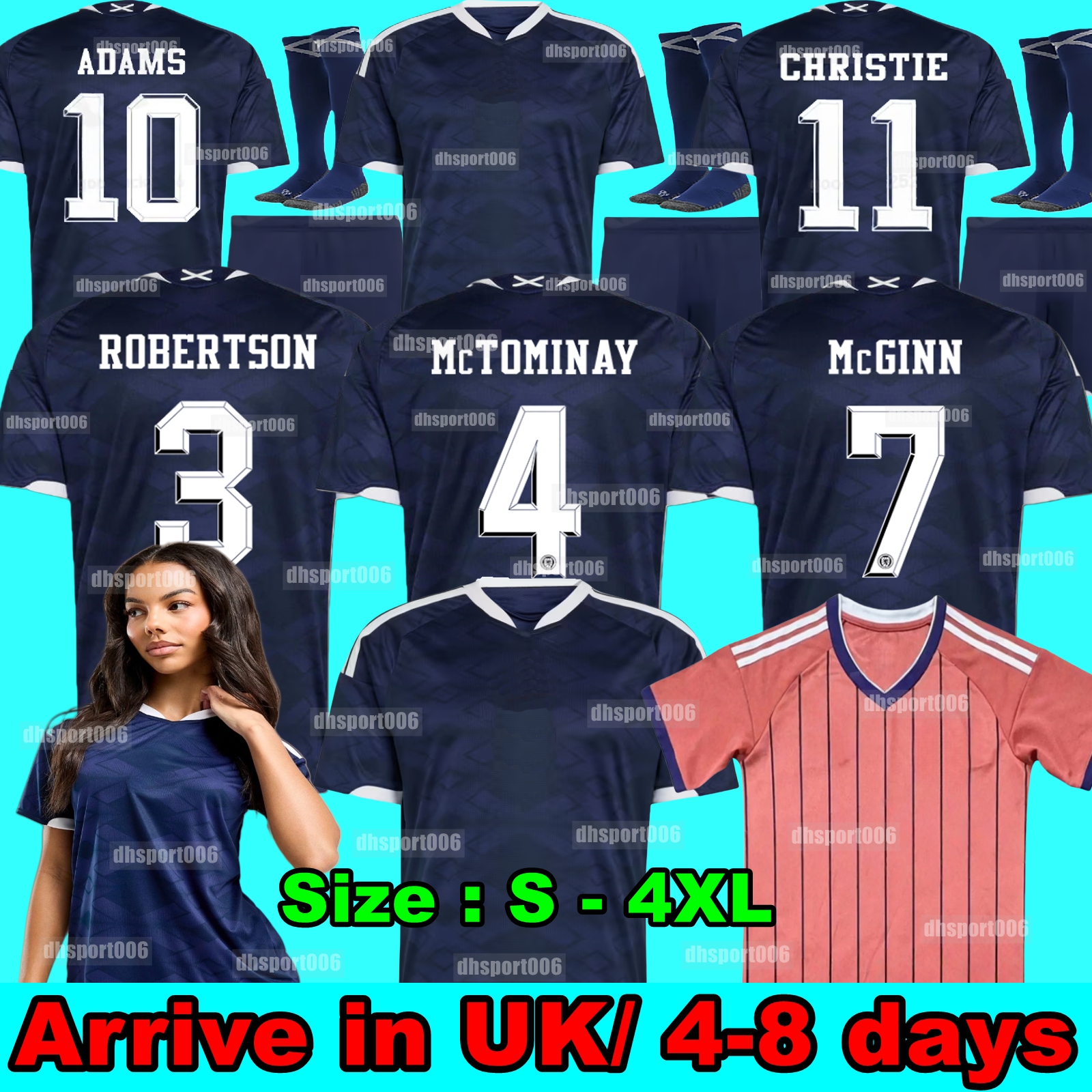 2026 World Cup scotland football shirt Soccer Jerseys ROBERTSON McTominay McGREGOR SHANKLAND MCGREGOR Homemaillot goalkeeper men kids kits unifrom Training