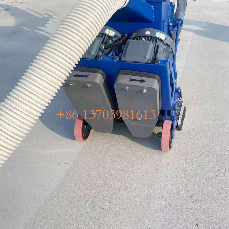 Portable Asphalt Road/Cement Road Shot Blasting Machine with Dust Collector