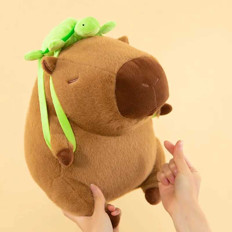 25-55CM Kapibala Capybara Plush Toy Internet Celebrity Capybara Jun Doll Ugly Cute Doll Guinea Pig Doll Boys Girls Anime Kawaii G251120