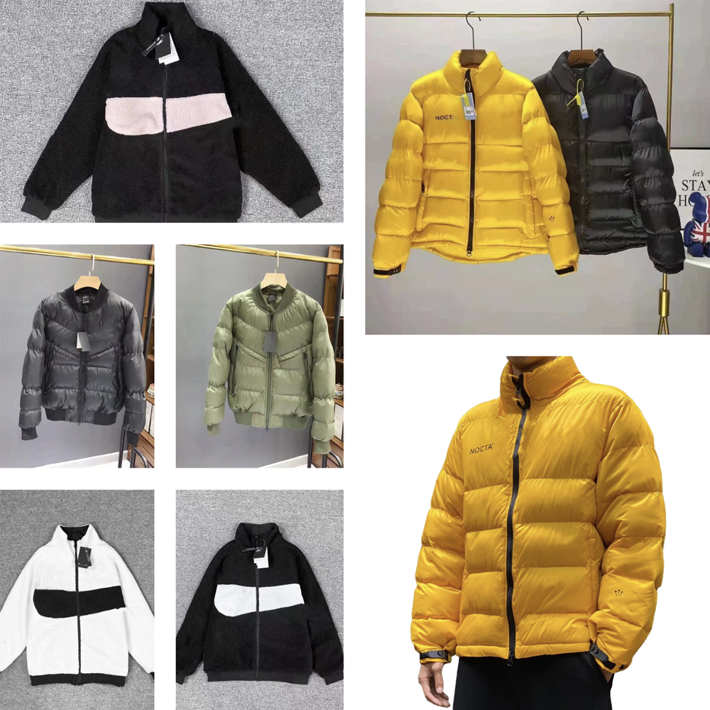 Designer Down Jacket and Men's Classics Fleece Jacket High Street Youth Thickened Cold-Resistant Warm Hooded Patchwork Down Casual Outerwear