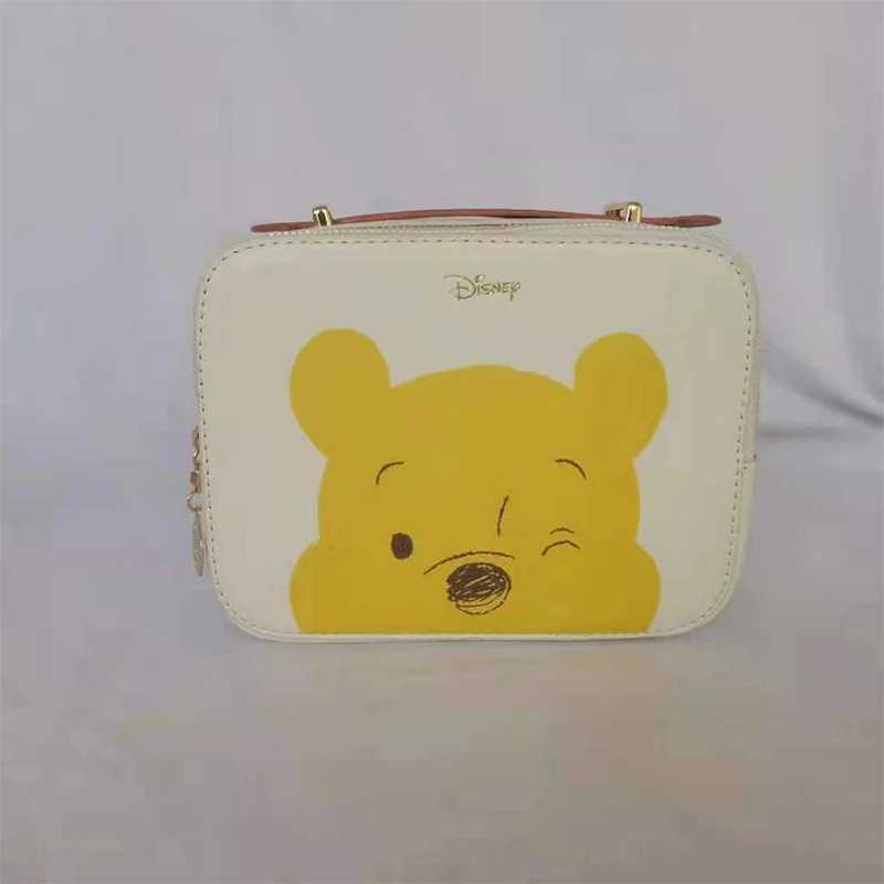 Disney Mickey Mouse Women Camera Bag Cartoon Cute Messenger Bag Shoulder Bag Fashion Mickey Small Hand Bag Square BagXJ250420