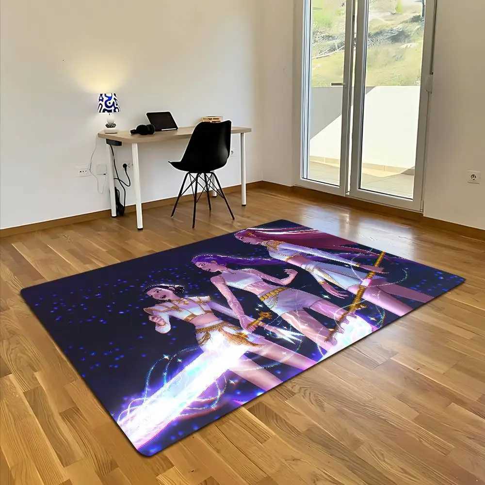 Kpop Demon Anmie H-Hunters Room Mats Cheaper Anti-slip luxury Modern Living Room Balcony Printed Modern Home DecorM251120