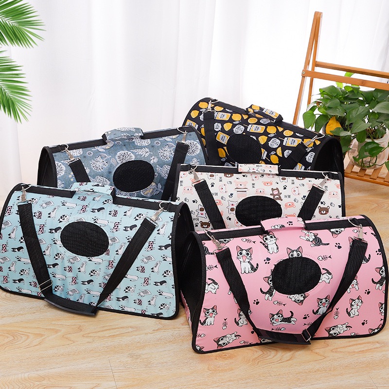 Animal Backpack: Portable Space Capsule Pet Carrier, Foldable Oxford Cloth Breathable Crossbody Cat and Dog Bag Free shipping