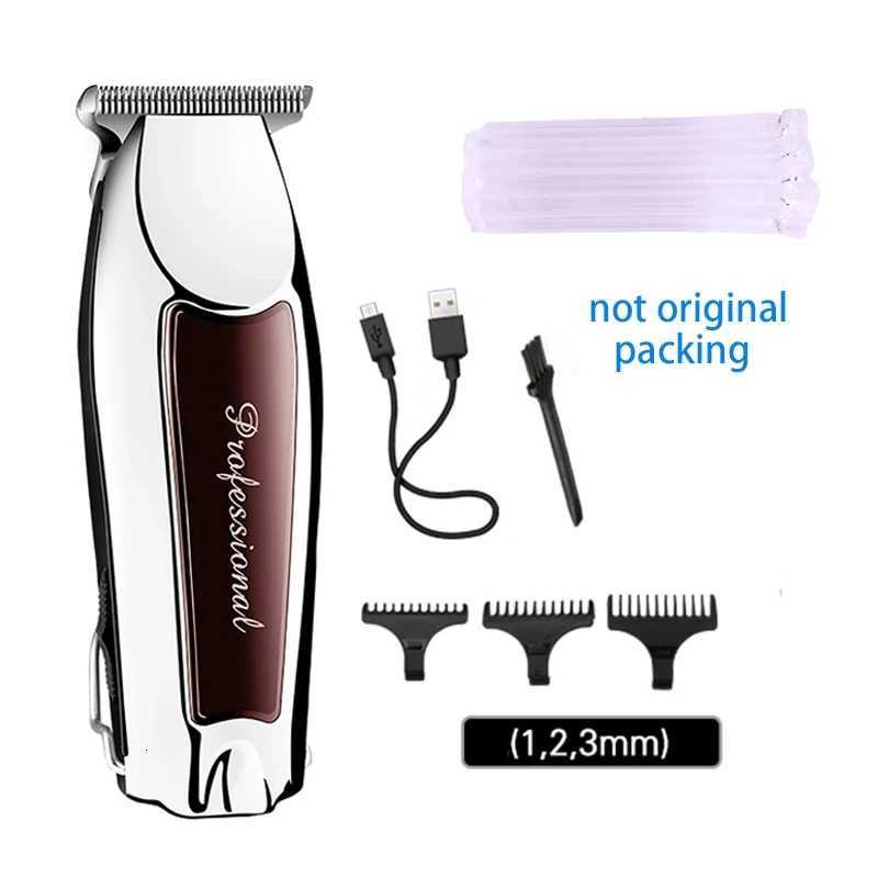 Kemei KM-9163 USB Rechargeable Professional Men Hair Trimmer Electric Low Noise Cordless Haircut MachineT251120