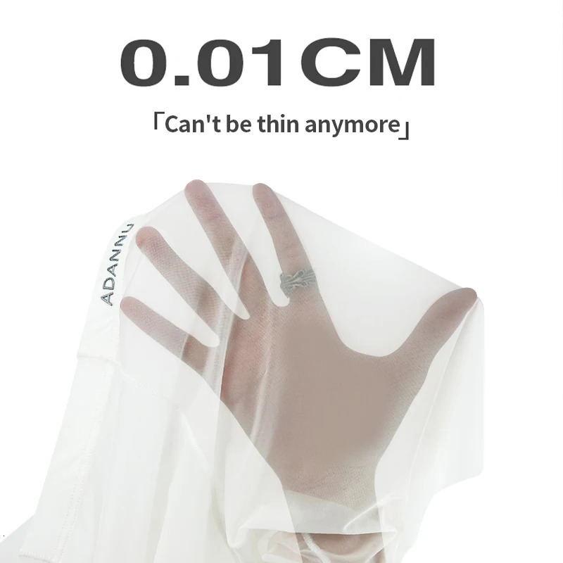 Adannu Summer Ice Silk Mens Underwear Sexy Transparent Gay Boxing Ultra Thin Sports Sissy 250417