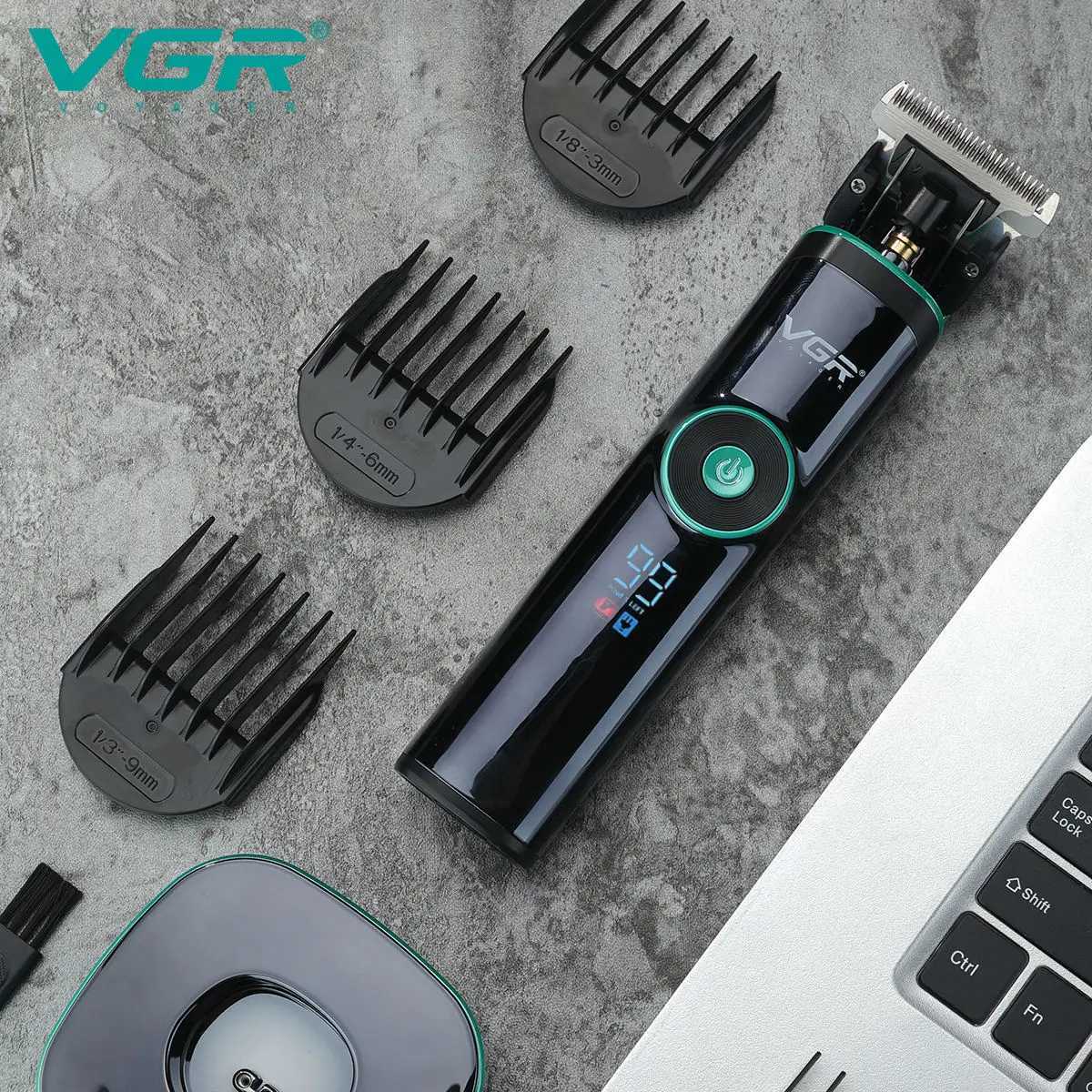VGR Long Life Hair Trimmer Powerful Power Hair Trimmer Set for Men with Base series hair trimmerT251120