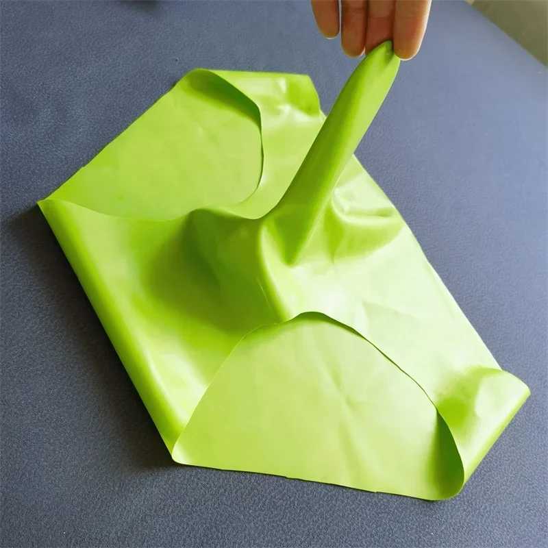 Mens Sexy Latex Underpants Seamless Sheath Briefs See-Through Sissy Couple Low Waist Panties Erotic Rubber Tight Safety PantiesW251120