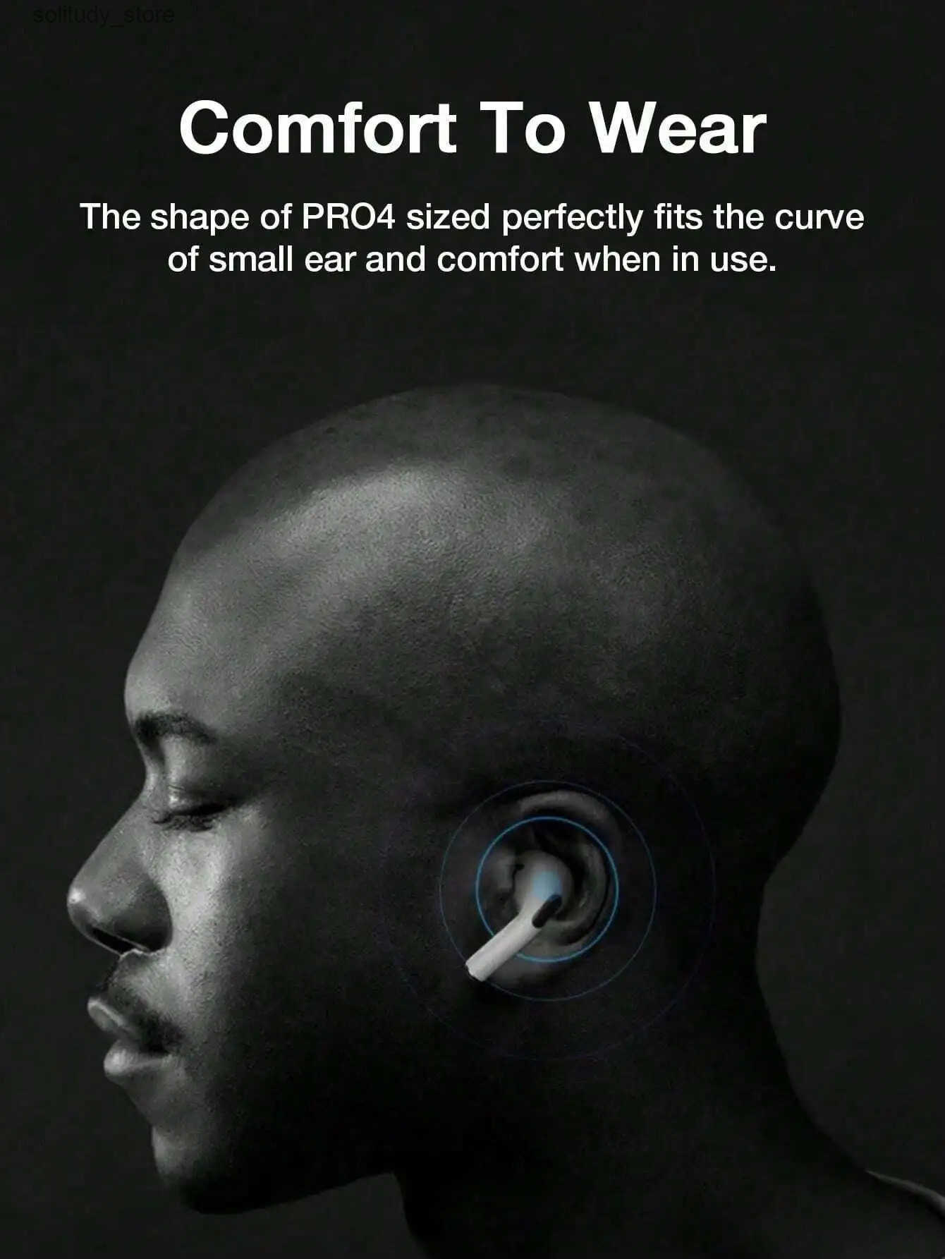 Pro4 wireless earphones 2024 wireless earphones Hifi stereo earphones with Enc noise cancelling microphone long playback time in the earphones z250420