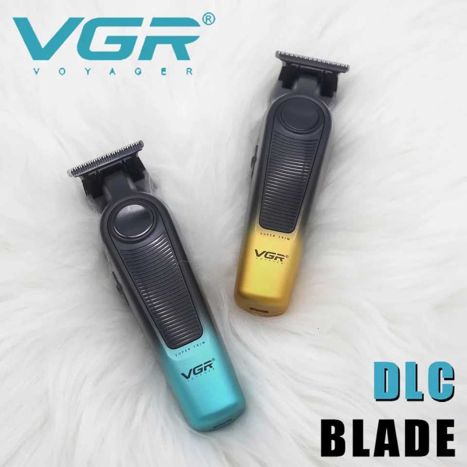 VGR V-996 Mens Professional Hair Clipper with DLC Blade 7000 RPM LED Display Barber Shop Cordless Professional Hair TrimmerT251120