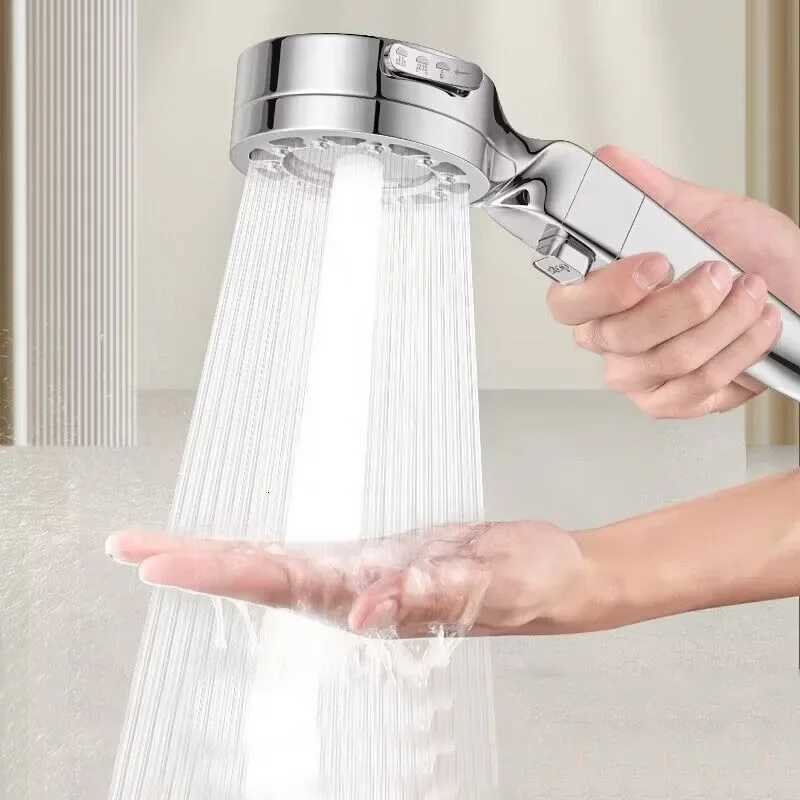 Bathroom Shower Nozzle Bath Sprayer Upgraded Multi-function Boost Filter Shower Head Bathroom Accessories One-button SwitchM251120