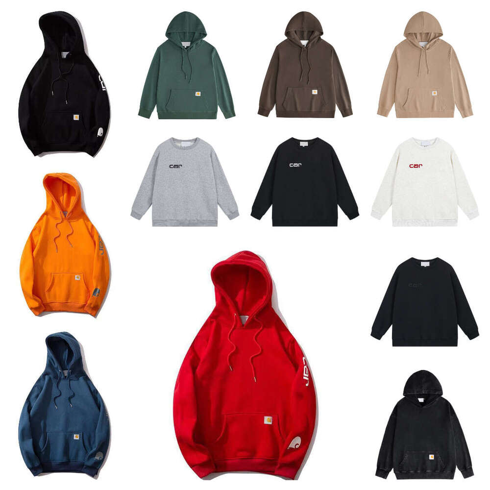 mens designer hoodie men women sweatshirt trendy quality streetwear letter embroidery pull homme y2k loose graphic carharttitys hoodie jacket