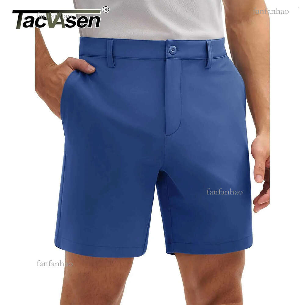 TACVASEN Summer Golf Shorts Mens 7 Quick Dry Lightweight Work Shorts Stretch Casual Shorts with 6 Pockets Waterproof Hiking W250407