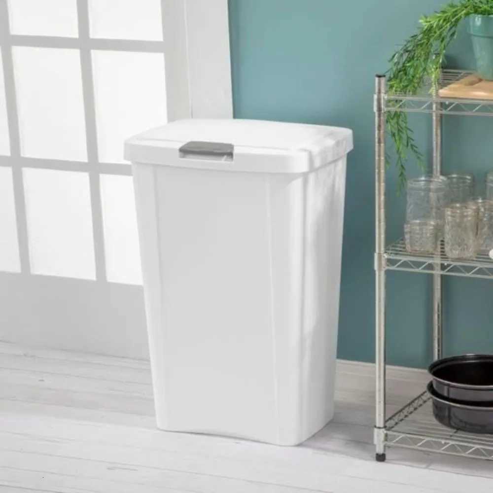 Touch Can 13 Gallon - Hands-Free Operation Suitable for Kitchen Living Room Garage C251120