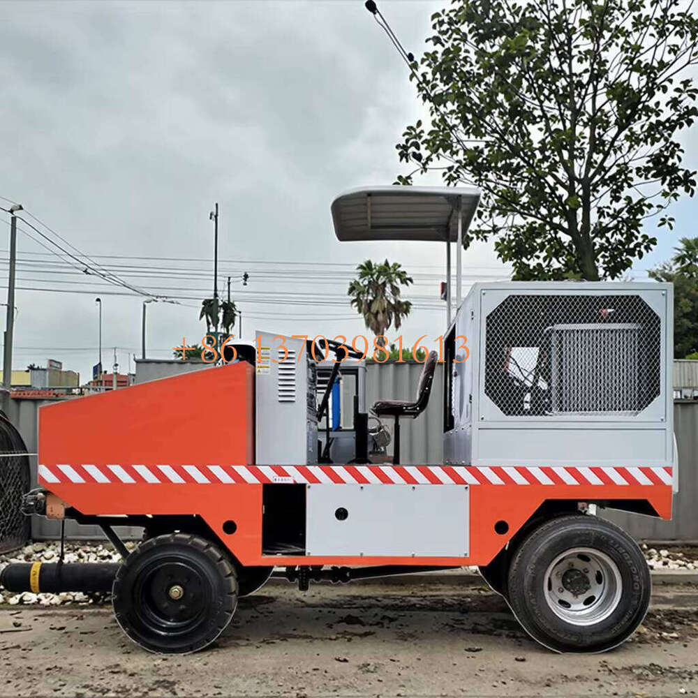 Auto-Calibrating Concrete Curb Paver Machine With Anti-Stick Hopper Digital Depth Control for Residential Alleyways