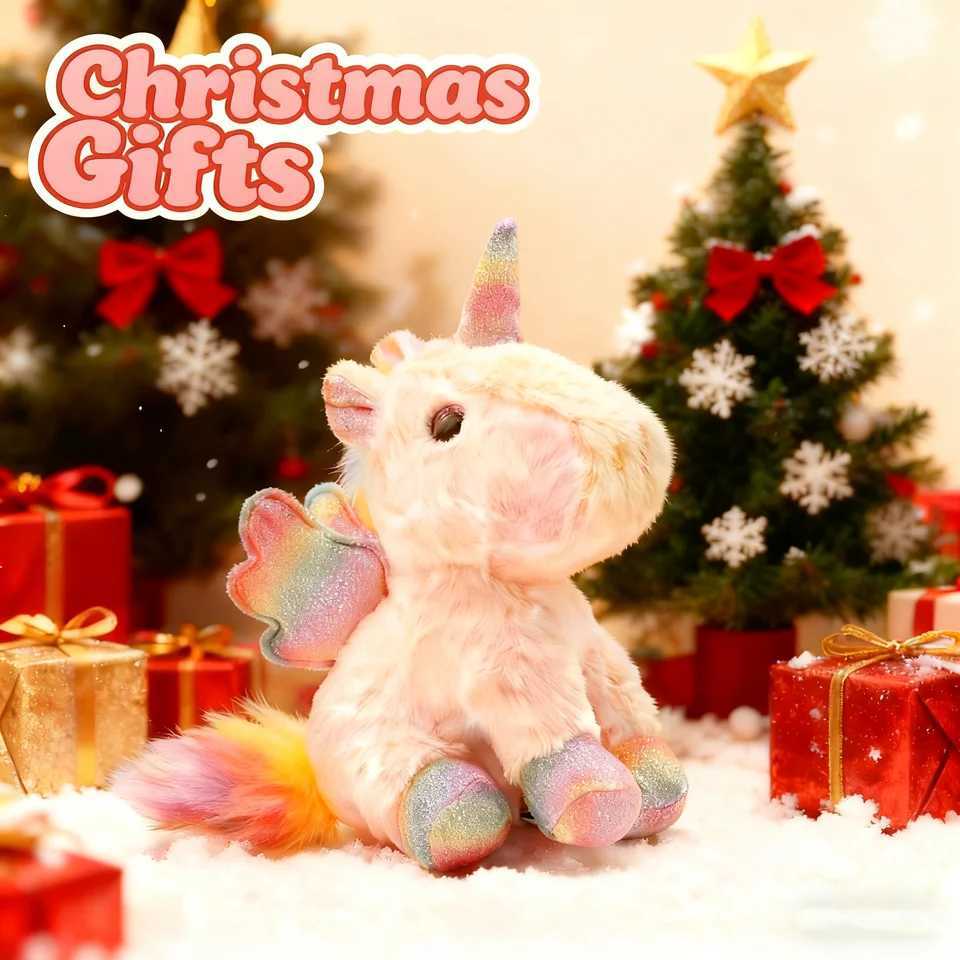 Mini Plush Unicorn Stuffed Animals Unicorn Party Favors Bulk Toys DIY Plush Keychain Stuffed Animal for Kids Party Favor G251120
