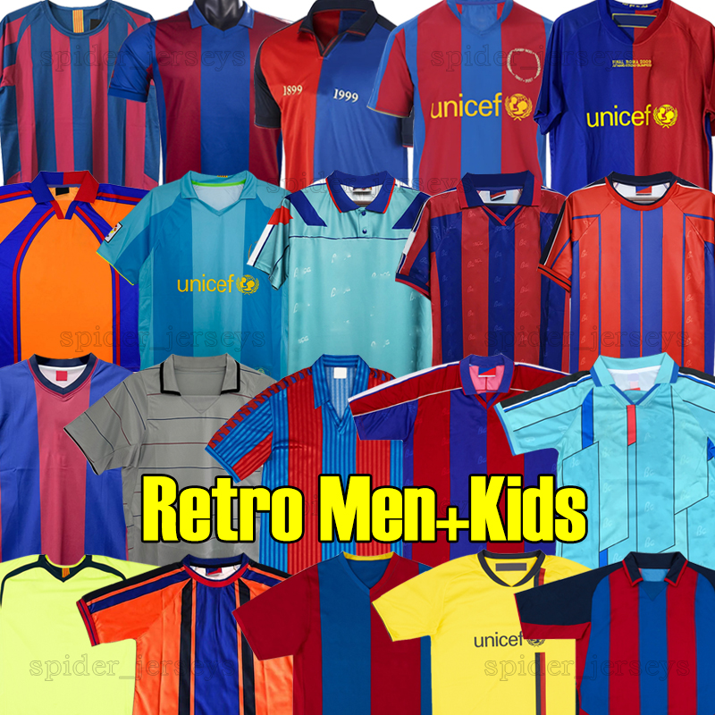 XXXL 3XL RONALDINHO Retro soccer jerseys 1899 1980 1991 92 MEN Uniforms XAVI 1993 94 95 Special 2003 04 08 09 RIVALDO Iniesta finals maillot de foot 1997 Football Shirts