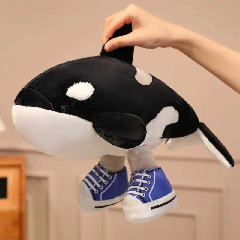 Tralalelo Tralala Plush Italian Al Tralalero Tralala Plush Doll Orcalero Orcala Plush Toy With Shoes 2 Styles Shanhaijing Doll G251120