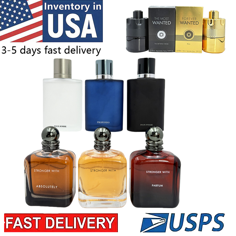 Man Perfume Stronger Brand Cologne Falls in Love with You Men Perfume 100ml Men Fragrance Festival Gifts Long Lasting Spray Fast Delivery of US Stock
