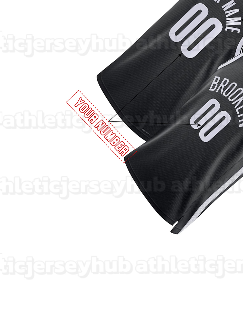 2025-26 City Basketball Jersey Nic Claxton Cam Thomas Noah Clowney Yuri Collins Egor Demin Michael Porter Jr.