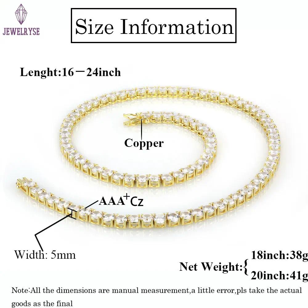 HipHop Jewelry ice out 3mm 4mm 5mm 6mm 925 sterling silver VVS Moissanite Diamond Tennis Link Chain Bracelet Necklaces
