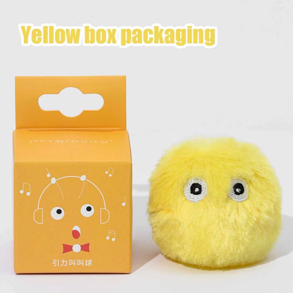 1/3Pcs Interactive Ball Smart Cat Dog Toys Plush Electric Catnip Training Toy Kitten Touch Sounding Pet Product Squeak Toy Ball G251120