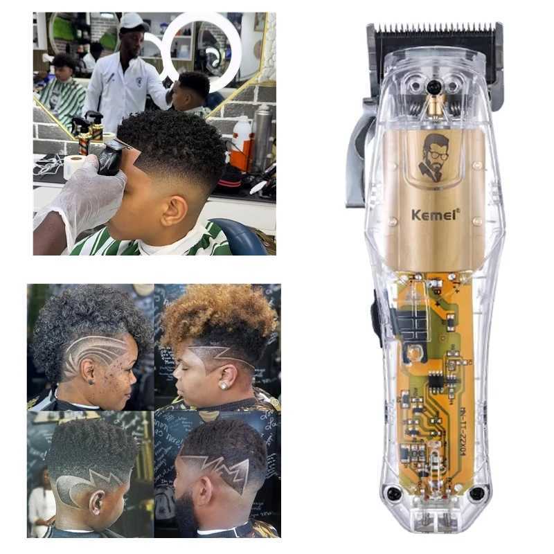 Kemei Ng203 Powerful Cordless Hair Clipper For Men Adjustable Electric Hair Trimmer Rechargeable Beard Hair Cutting MachineT251120