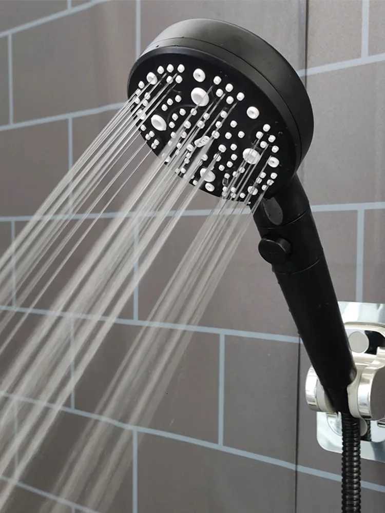 Filter 9 Modes Adjustable Shower High Pressure Shower Head with Hose Water Saving One-Key Stop Spray Nozzle Bathroom AccessoriesM251120