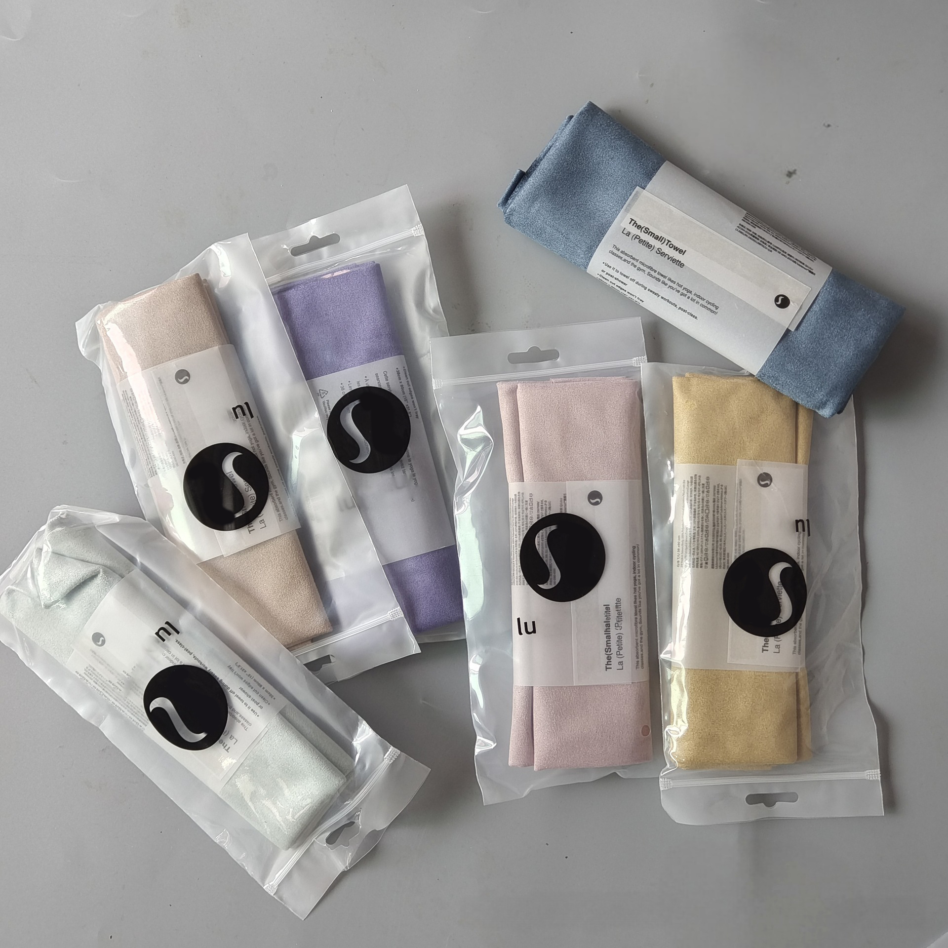 Yoga Blankets Designer Towel Fitness Studio Yoga Sweat-Absorbing Towel Solid Colour Minimalist