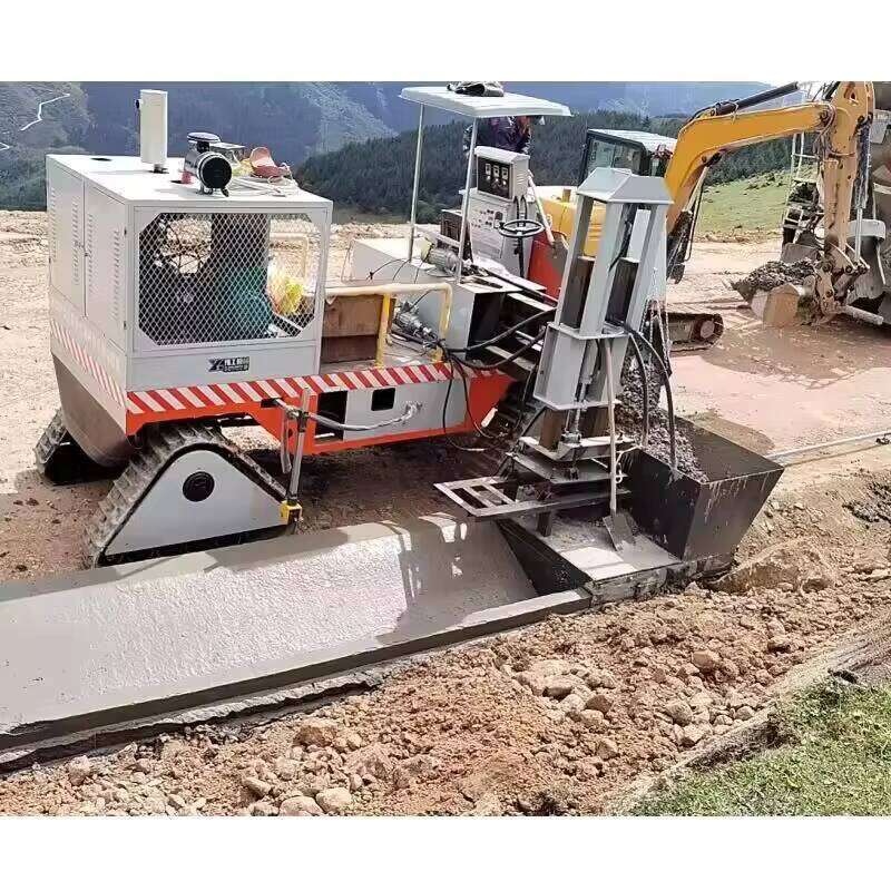 Slipform Paver Drainage Ditches Paving Small Curb Machine Curb and Gutter Slipform Paving Machine Slipform Paver
