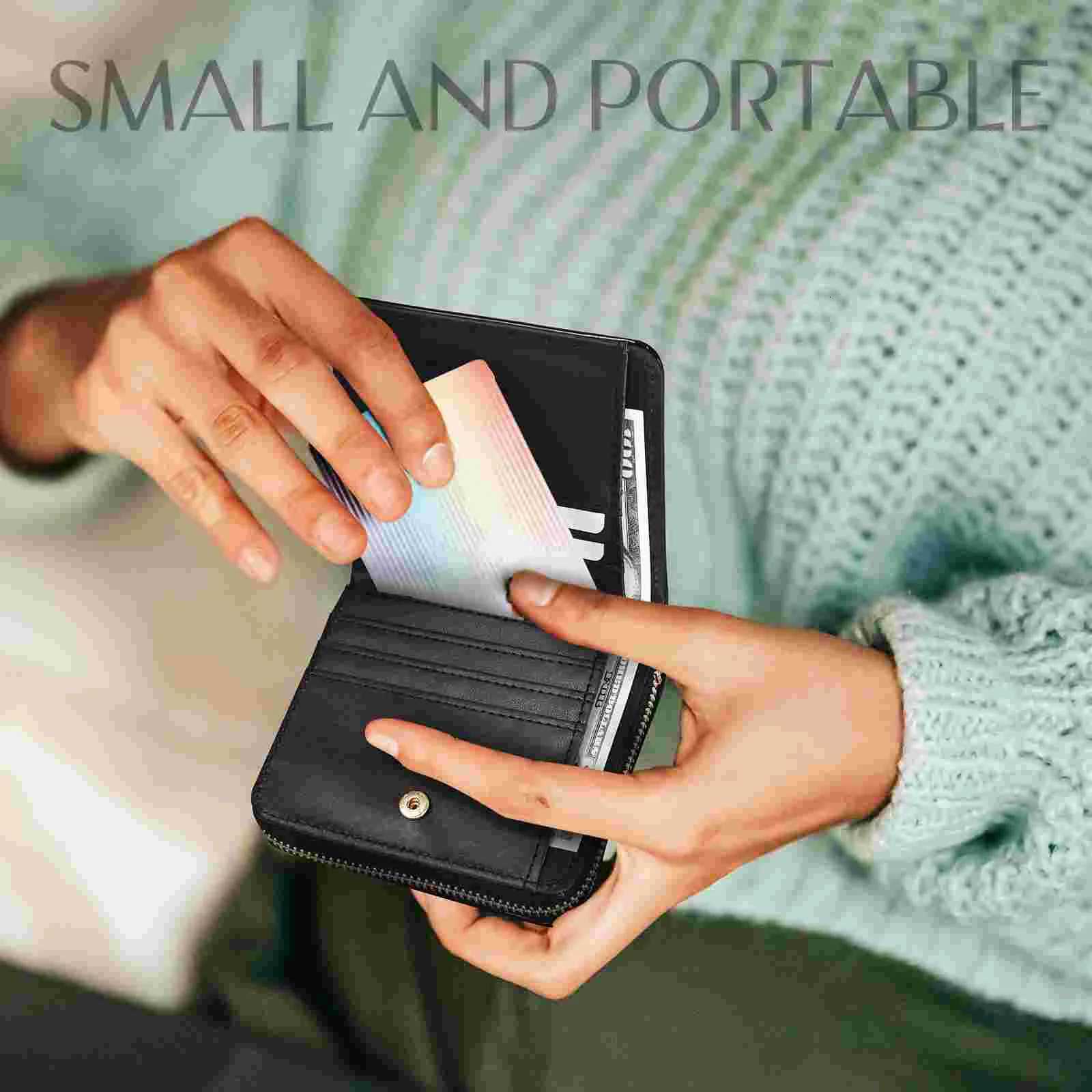 Small Card Holder Women Purse Change Slim Wallet For Pocket Credit Miss MensW251120