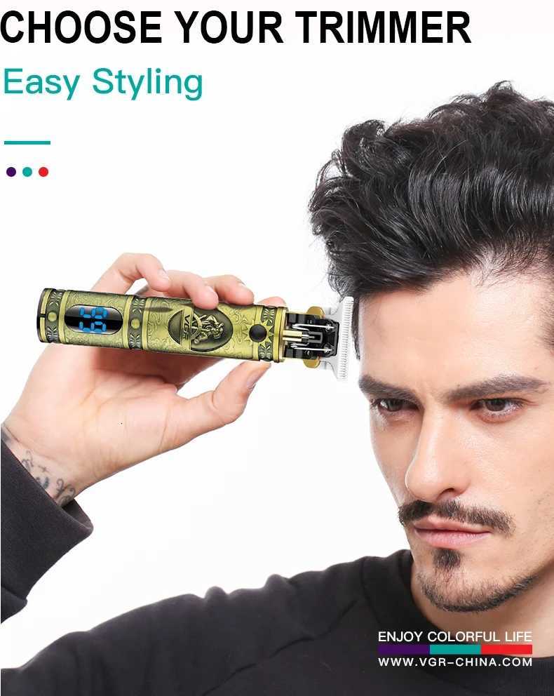 VGR 228 T-blade barber machines professional beard trimmer cordless hair clipper electric hair trimmer for menT251120