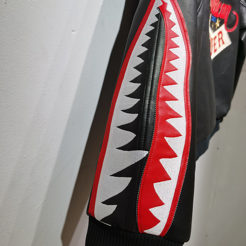 Authentic Mens Jackets High-quality PP Baseball Short Jacket Womens Leather Genuine Leather Embroidered Diamond Hall of Fame Hip-Hop