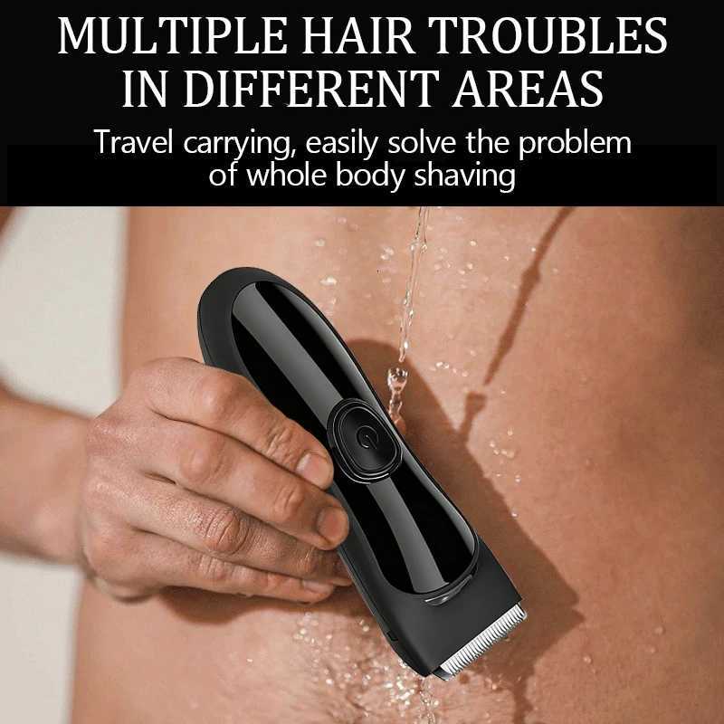 Electric HairClipper Men Haircut Machine Beard Machine Shaving Body Hair Trimmer Clippers Barber Gentleman Shaver WashableT251120