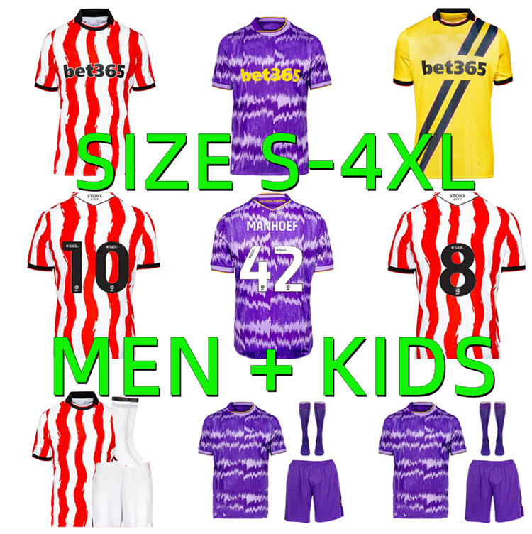 XXXL 4XL 2025 2026 THOMAS StokeS soccer jerseyS CityS 25 26 MUBAMA MANHOEF BAKER BOZENIK GALLAGHER DONLEY NZONZI JUNHO PEARSON SEKO home football shirts men kids kit