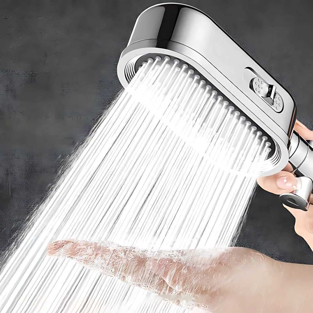 High Pressure Shower Head 3-mode Adjustable Shower Filtered Water-saving Hand Shower Mixer Bathroom AccessoriesM251120
