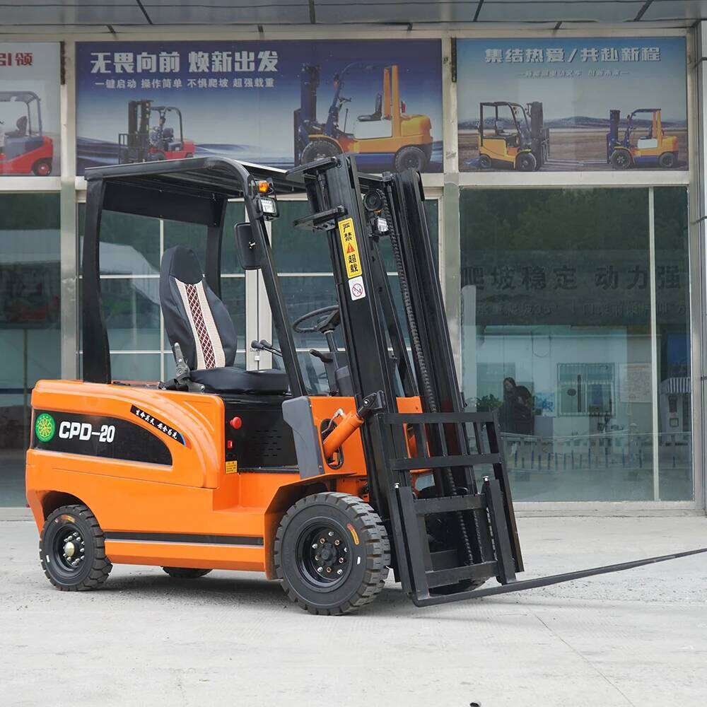 Good Passability Mini Electric Forklift Warehouse Port Use Multifunctional Electric Forklift