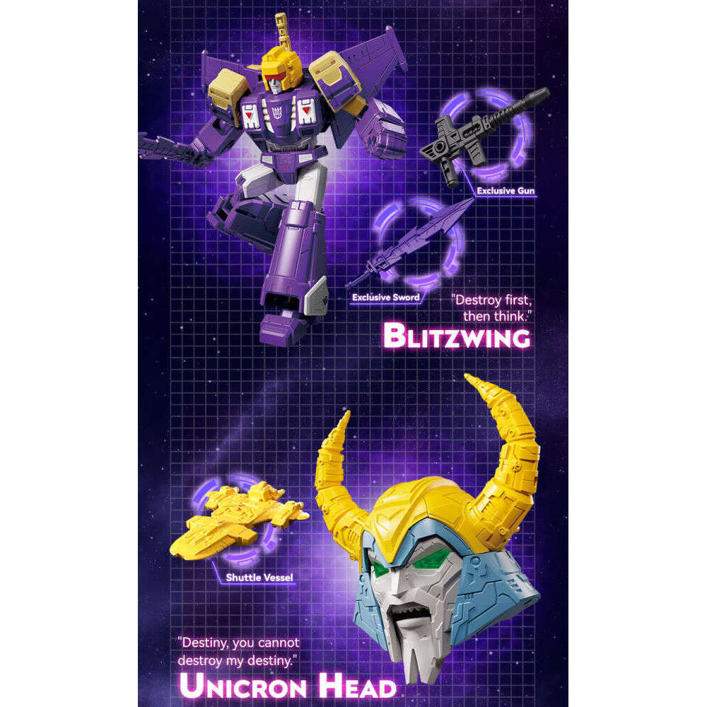 BLOKEES Figures Transformers Blind Box Galaxy Version Toys Mainan