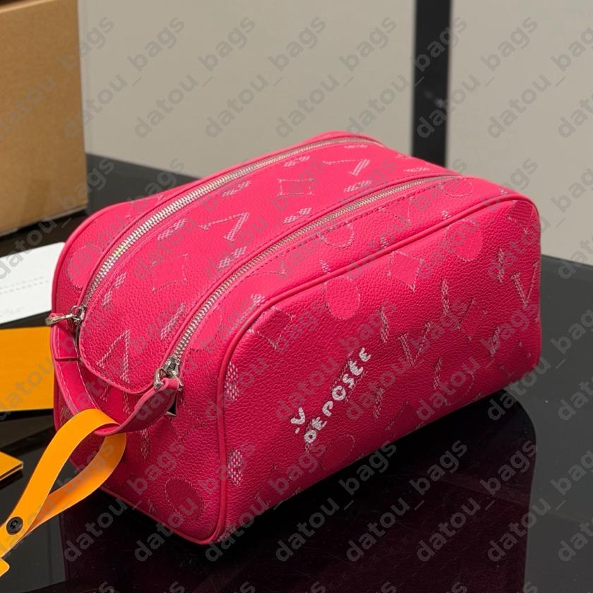 15 Style Designers Women Makeup Bag Fashion Womens Mens Leather Make Up Storage Pouch Travel Toiletries Cosmetic Bags Woman Wash Bags