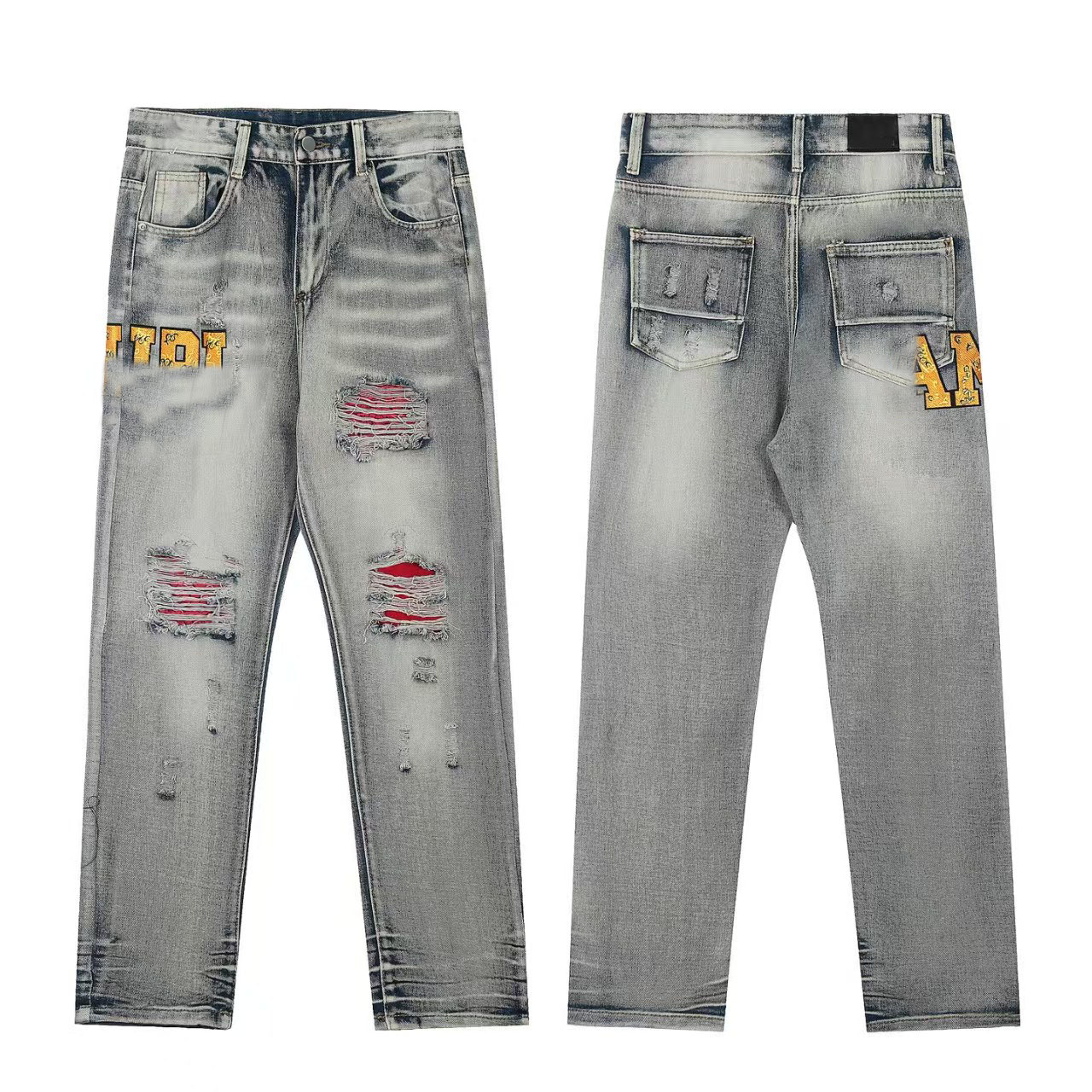 Designer Big Size Puff demin pants Men Women Pants Fashion Streetwear Pants Mens Sweatpants Clothing Holiday Beach Shorts Multicolor top78