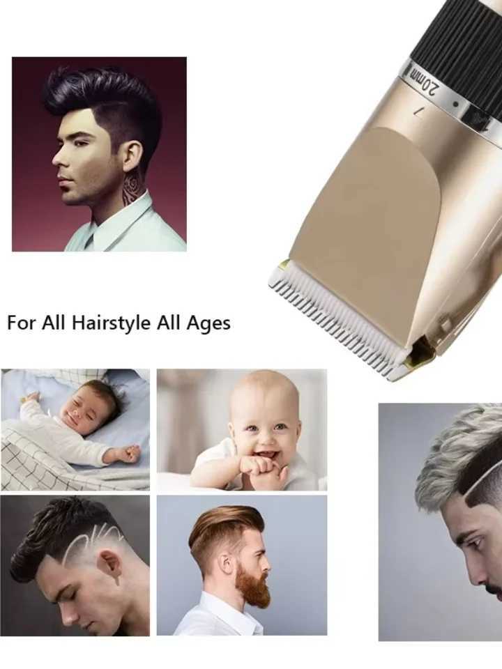 Hair Clipper Electric Barber Hair Trimmers For Men Adults Kids Cordless Rechargeable Hair Cutter Machine ProfessionalT251120