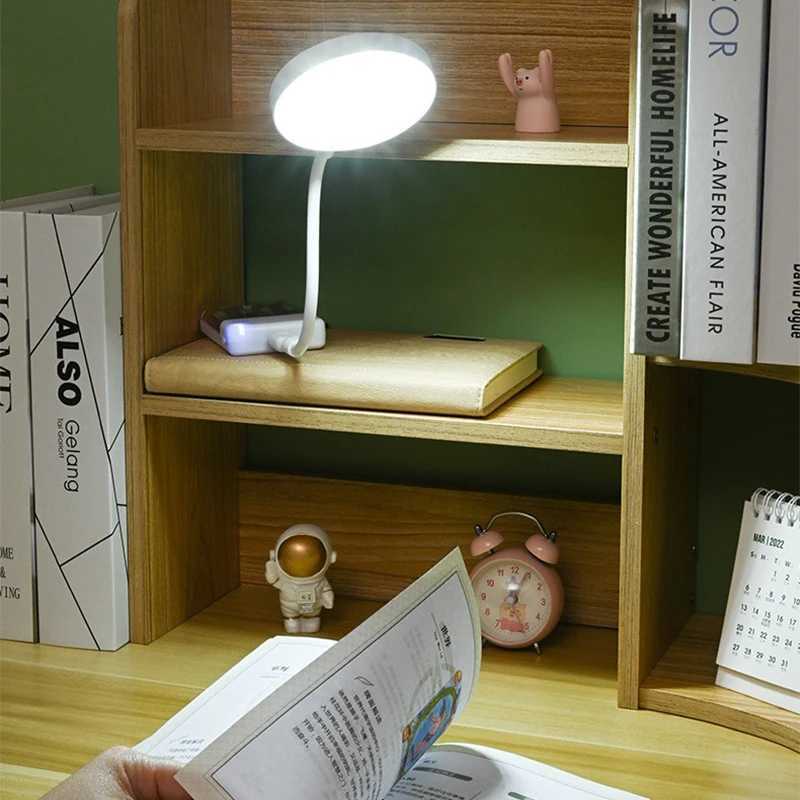 USB Reading Night Lights LEDs Super Bright Book Light 5V Flexible Table Lamp Touch Switch Dimming For Laptop Notebook PC Compute M251120