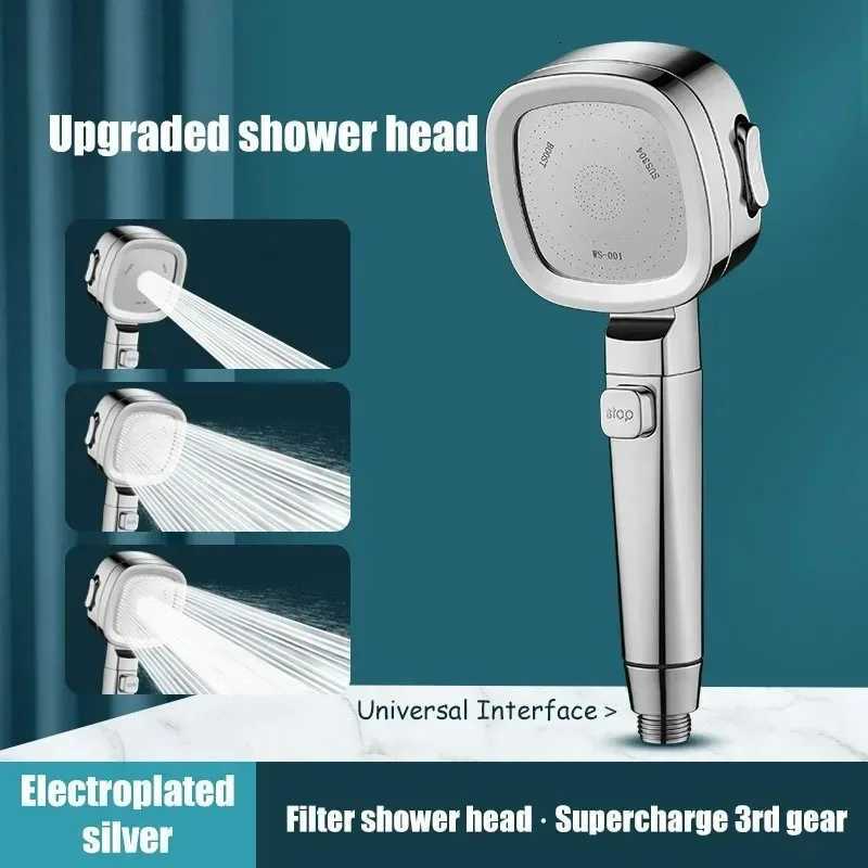 Strong pressure shower head bathroom water heater shower head rain shower bully home shower setM251120