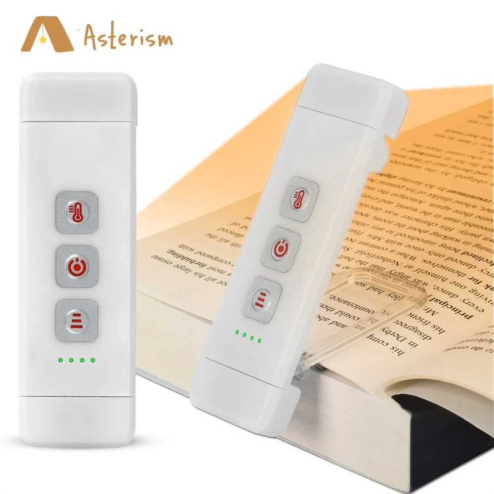 USB Rechargeable Book Reading Light Mini LED Clip on Book Light Flexible Book Lamp Bookmark Read Lamp Night Light for Bookworms M251120