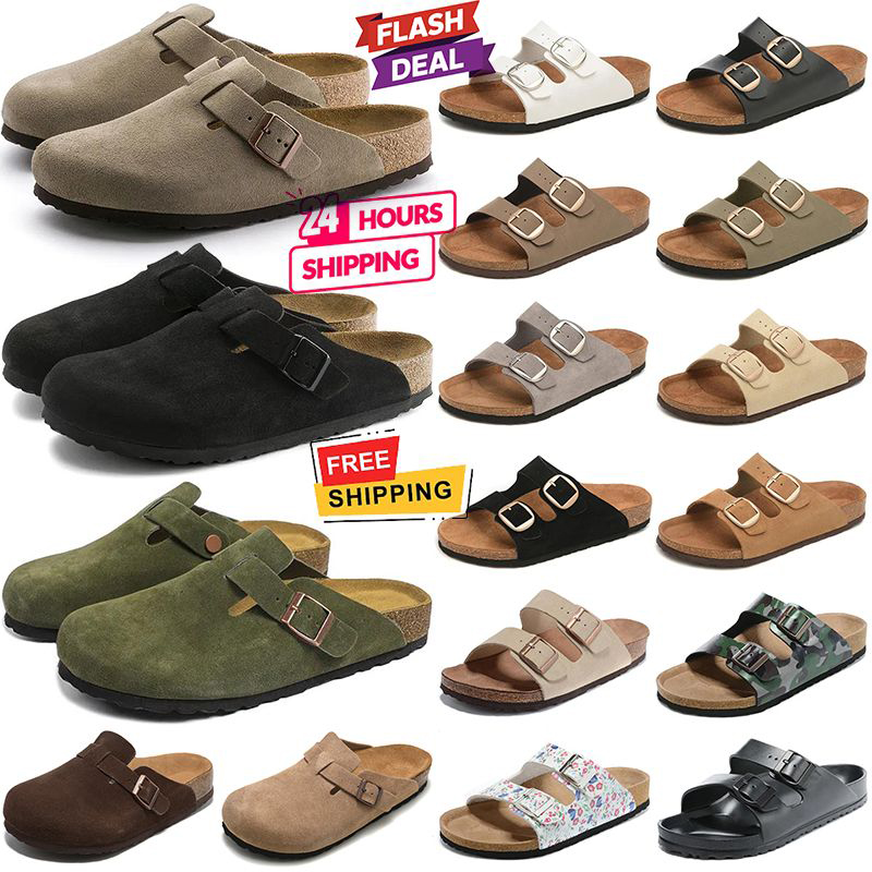 birkenstockkes designer clogs sandals designer clogs slippers birk slides buckle slipper platform trainers shearling suede soft footbed cork casual shoes dhgate