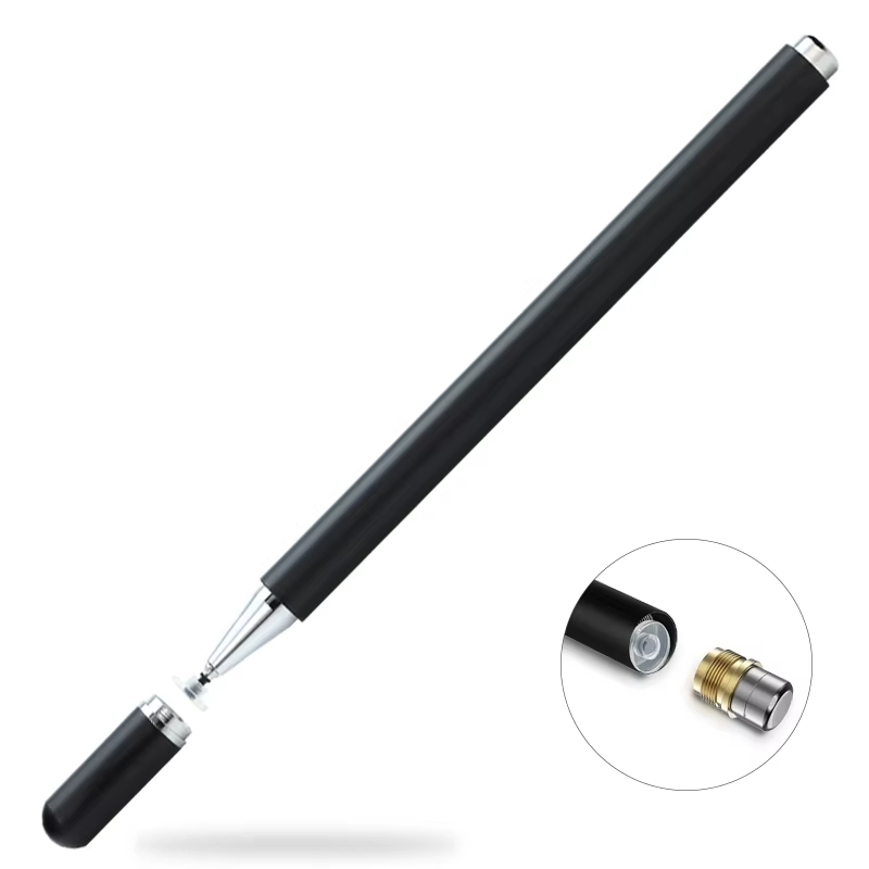 Customized Supplier Custom Logo Touch Screen Devices Tablet Universal Stylish Pen With a extra tip in tube for Mobile Phone Stylus Pens Mobile Phone A