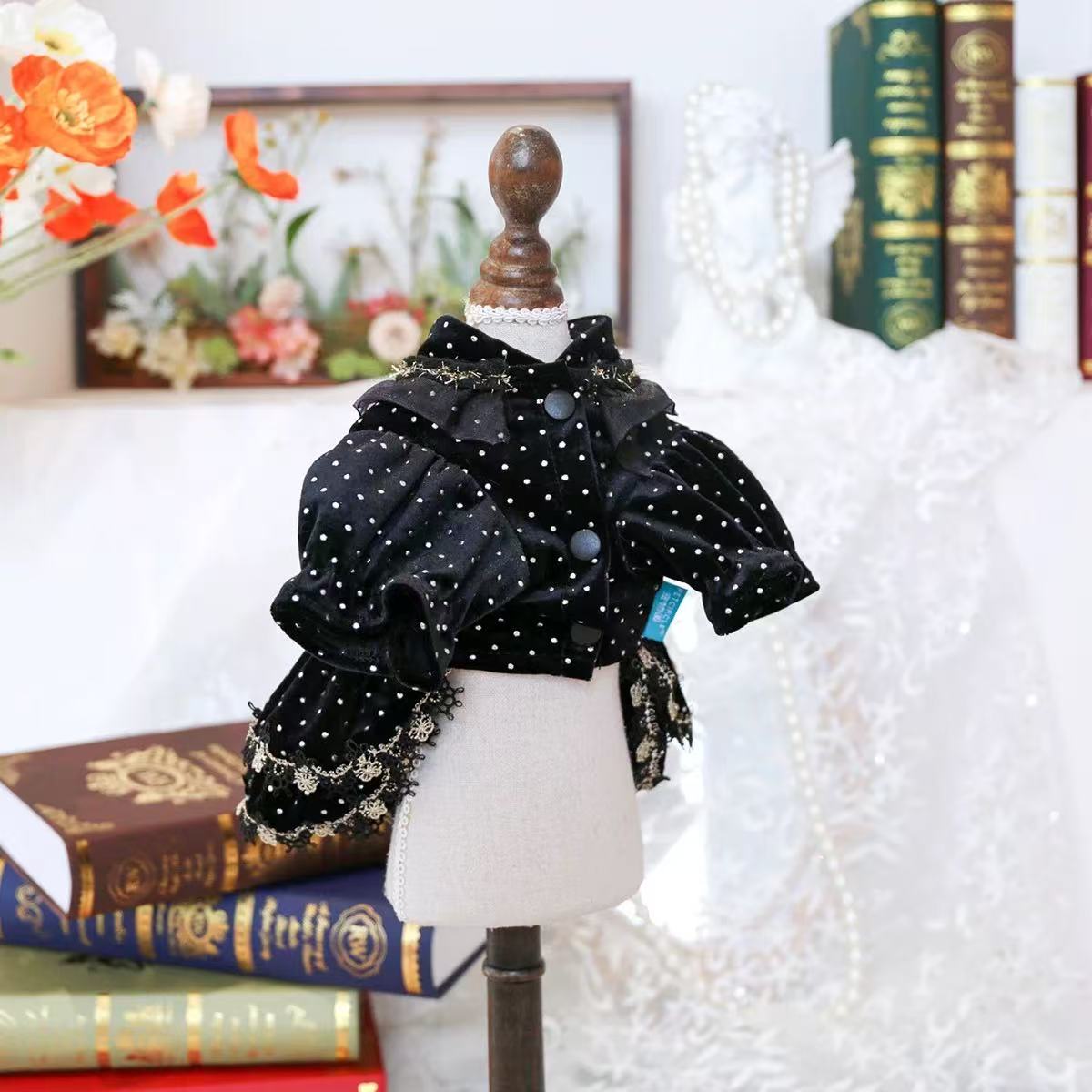 T0011Chest and back pet dog cat clothes Teddy Bichon French Bulldog Corgi Schnauzer small and medium dogs can be led in spring