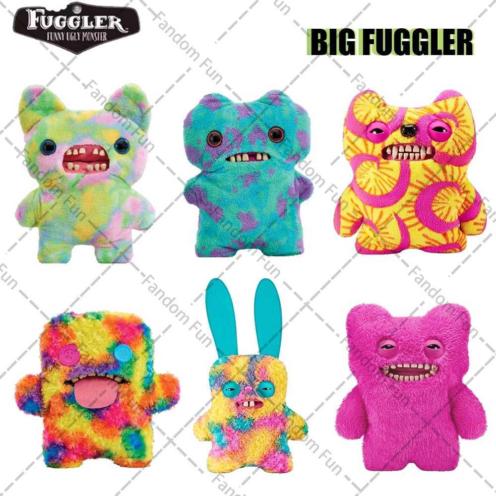 Big Fuggler Original Monster Plush Doll 44-50Cm Large-Sized Funny Ugly Tooth Monster Crazy Rabbit Fluffy Stuffed Cushion PillowXJ251120