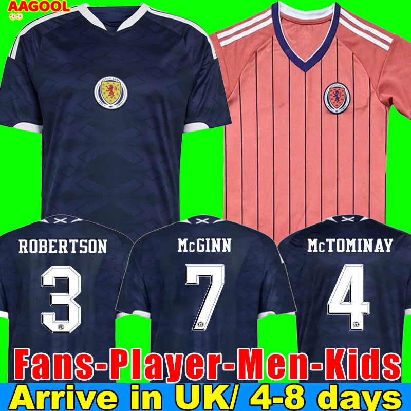 Scotland Soccer Jersey 2026 World Cup away home TIERNEY ROBERTSON football kit shirt CHRISTIE McGREGOR McGINN McKENNA men kids kit sets uniforms