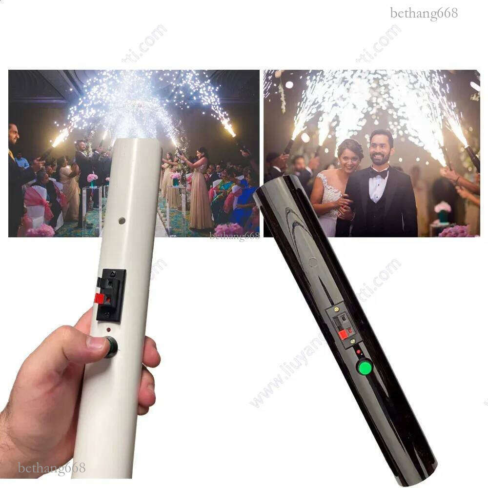 Cold Fountain Igniter Couple Entry Bridal Marriage Decor Wedding Machine Cold Spark Shooter Hand Held Grand Groom Event Stage FX 240802