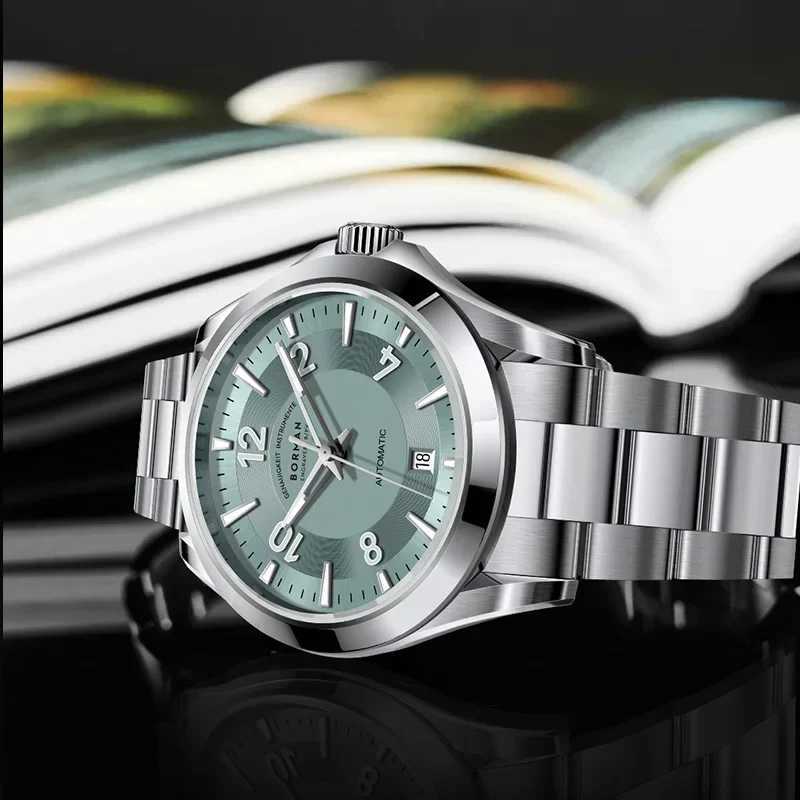 BORMAN BM3968 Men Watch Top Luxury Brand 415MM Automatic Mechanical Wristwatch 50 Waterproof Sapphire Luminous Date MIYOTA 8215 G2511201